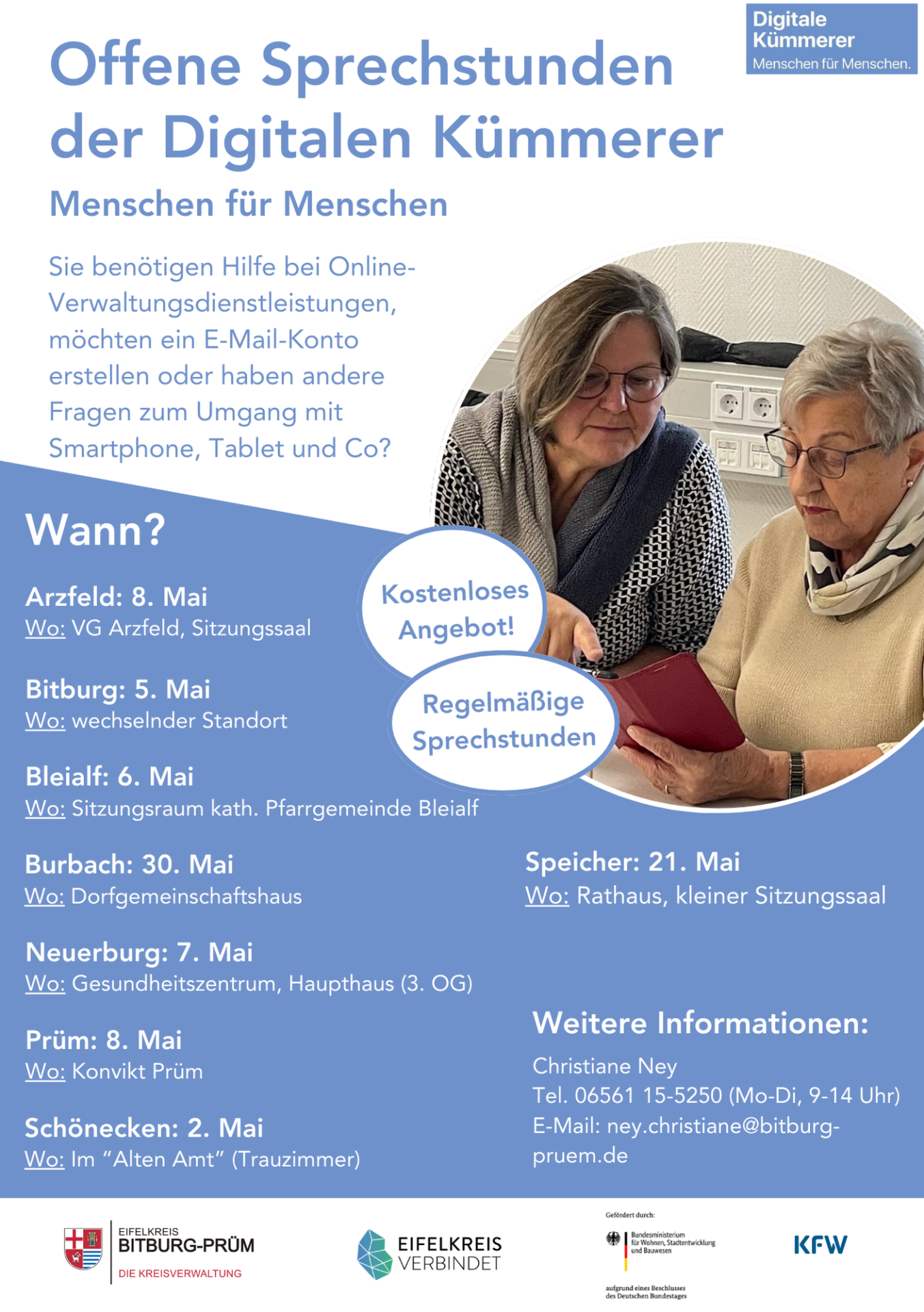 Flyer Digitale Kümmerer - PR