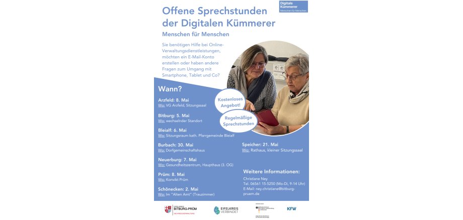 Flyer Digitale Kümmerer - PR