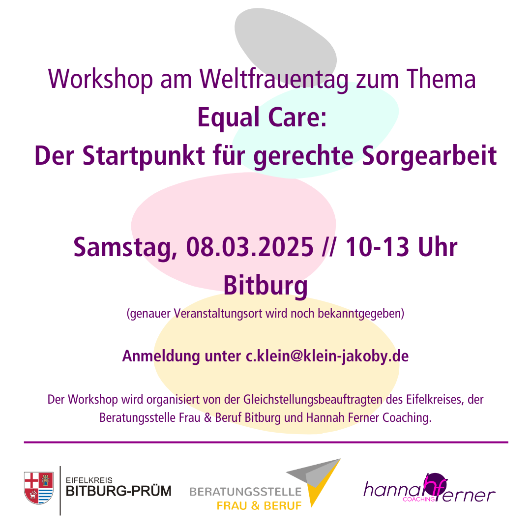 Equal Care: Der Startpunkt für gerechte Sorgearbeit - 1
