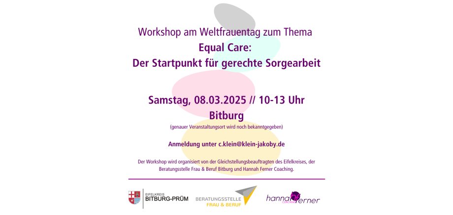 Equal Care: Der Startpunkt für gerechte Sorgearbeit - 1