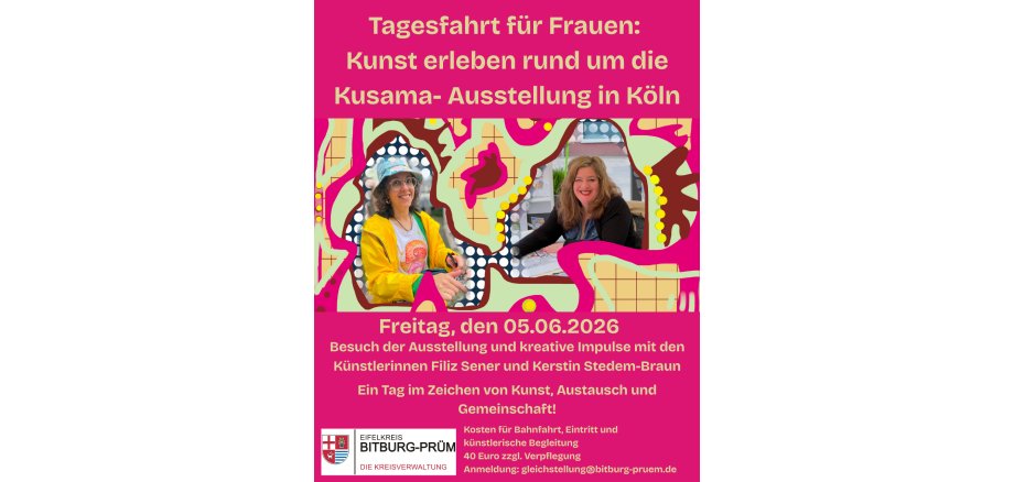 Tagesfahrt für Frauen: Kunst erleben bei Yayoi Kusama in Köln - 1