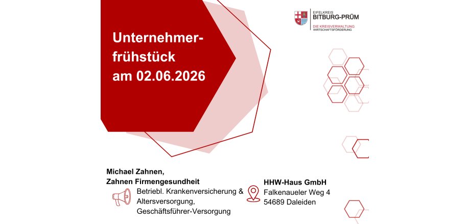 Unternehmerfrühstück am 26.06.2024 - Variante 1