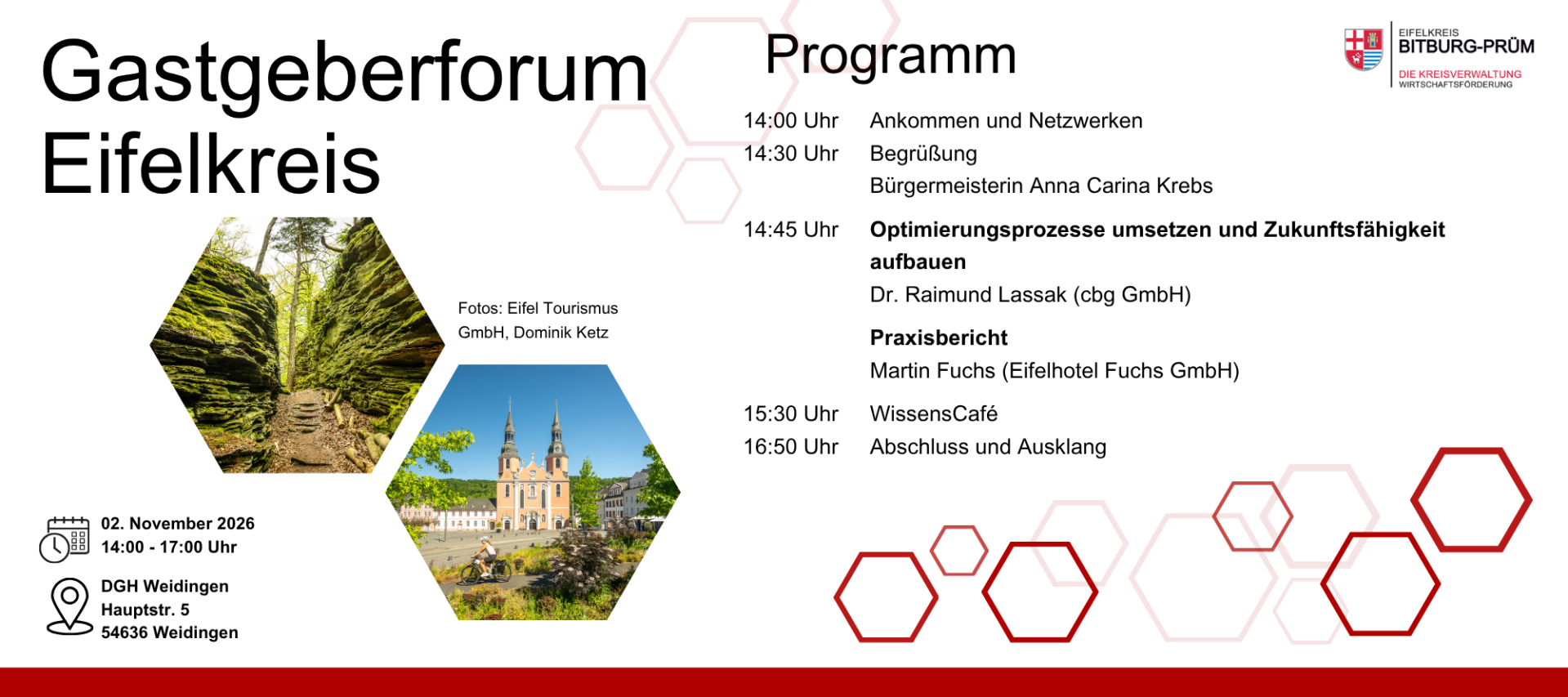 6. Gastgeberforum Kurzübersicht - Variante 2
