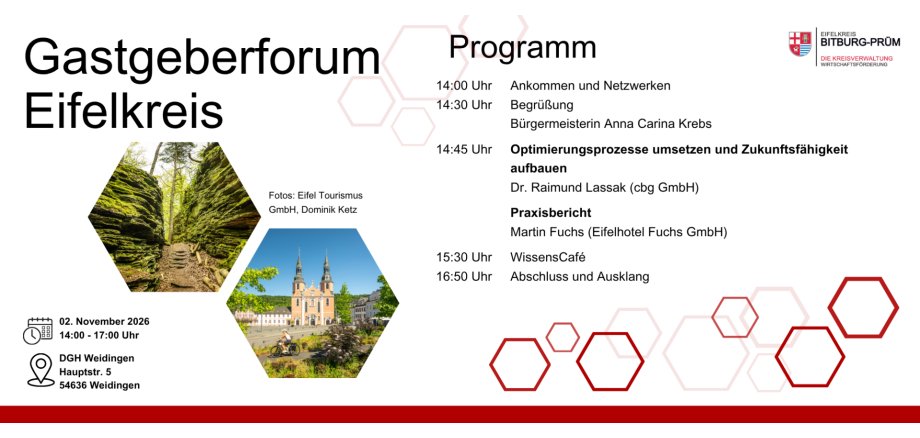 6. Gastgeberforum Kurzübersicht - Variante 2 6. Gastgeberforum Kurzübersicht - Variante 2